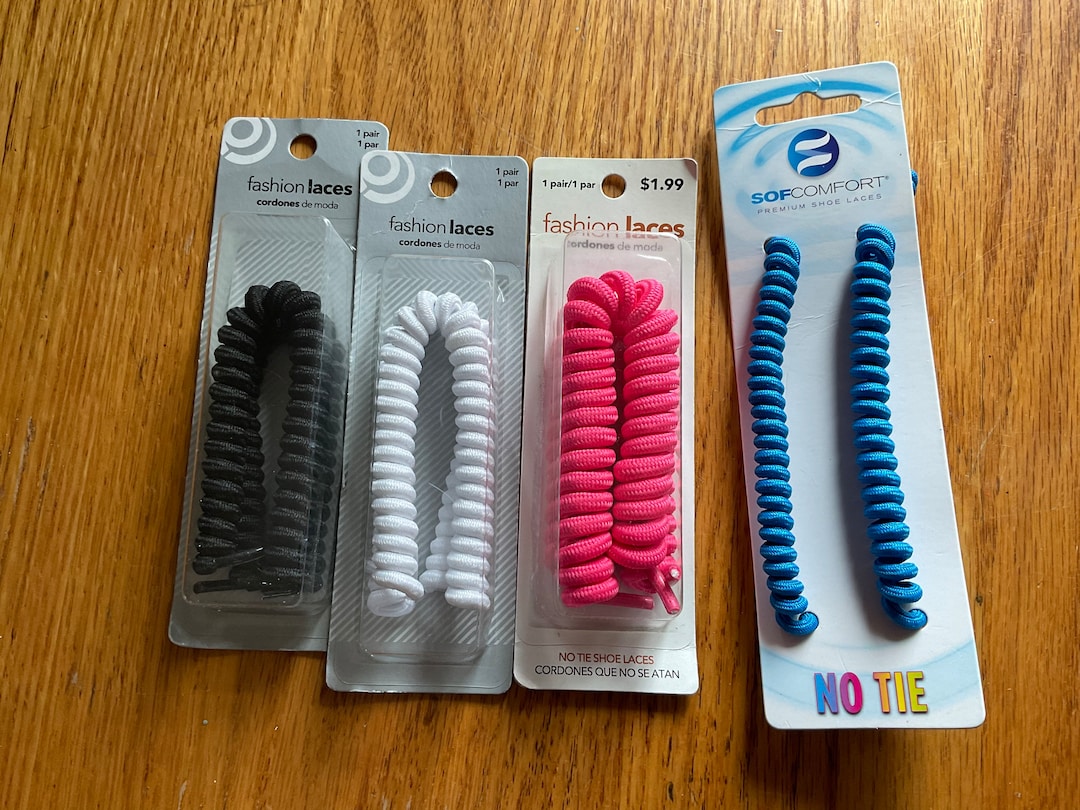 Vintage Curly Fashion Shoelaces Etsy
