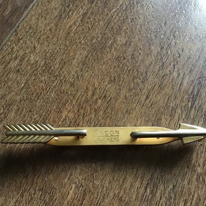 Vintage Gold Colored Anson Tie Clip