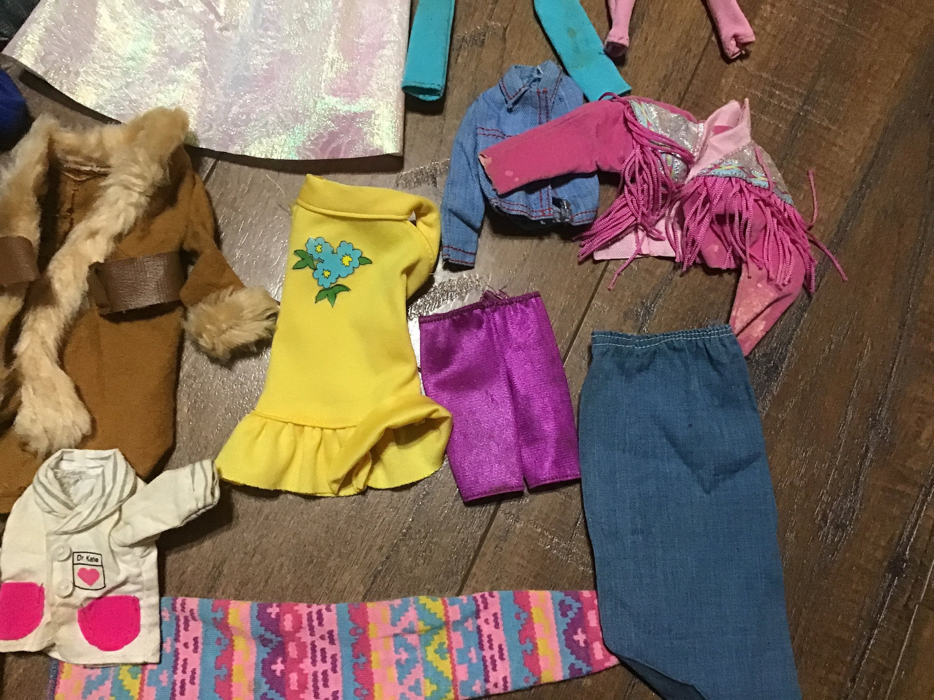 Barbie Fashion Doll Closet, Skipper Doll and Clothes Lot American Plastic  Toys 