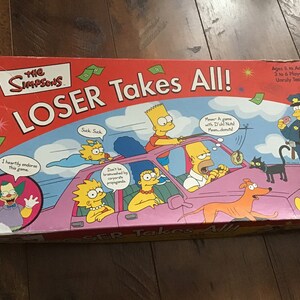 The Simpsons Loser Takes All Game