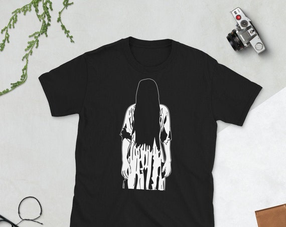 The Ring T Shirt, Samara Horror Graphic Illustration, Unisex Tee Shirts