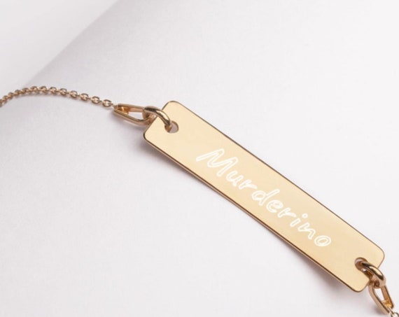 Murderino Gift Bracelet for My Favorite Murder True Crime Junkies, Cute Casual Jewelry