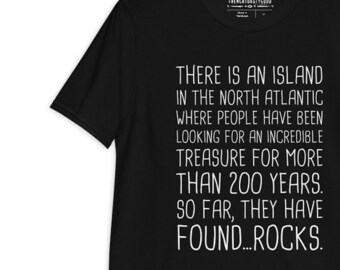 Funny Oak Island Treasure Mystery Shirt, Unisex Plus Size Hunt Curse Tee, TV Show Fan Gift