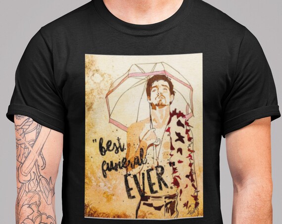 Umbrella Academy Shirt, Klaus Hargreeves Tee, TUA Number 4 Comic Artwork by Frenchtoastygood