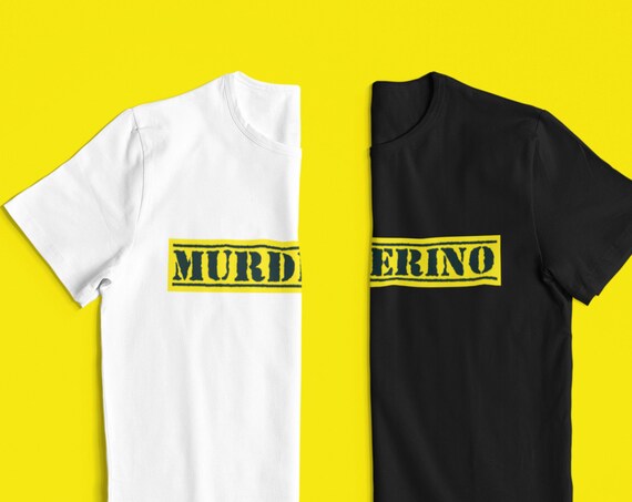 Murderino Tee Shirt, Semi-Fitted Up to 3XL Plus Size, My Favorite Murder True Crime Gift for Podcast Fans