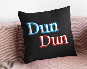 Law and Order Pillow, Funny Sofa Bed Cushion, Throw Pillows, Movie TV Lover Gift Ideas for Housewarming, Dorm Room