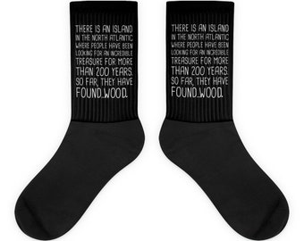 Oak Island Mystery Socks, Money Pit Treasure Hunt, Oak Island Curse Show Fan Gift