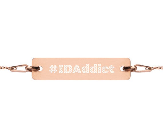 ID Addict Chain Bracelet, Investigation Discovery Fan Jewelry, Basically a Detective Gift