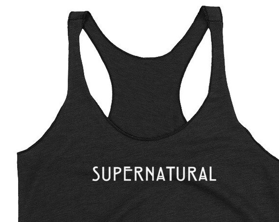 Supernatural Tank Top, Sam and Dean Shirt for Women, Racerback Tank TV Show