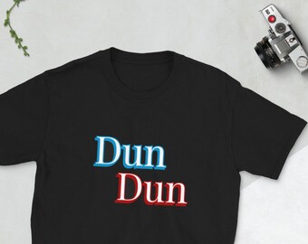 Dun Dun Law and Order T Shirt, Unisex True Crime TV Drama Tshirt, Funny CSI Lawyer