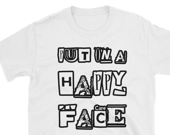 Put On A Happy Face Joker T Shirt, Unisex Tees for Joker Movie and Comic book Fans