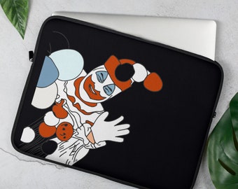 Pogo the Clown Laptop Sleeve, John Wayne Gacy Case 15 in or 13 in, Waterproof Fully Lined Cases