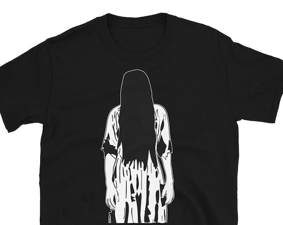 The Ring T Shirt, Samara Horror Movie Graphic Illustration, Unisex Tee Shirts