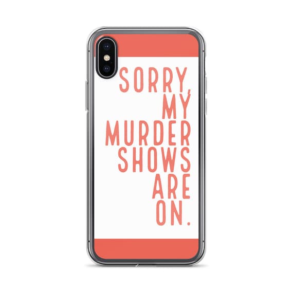 True Crime Murder Show Phone Case for Your Favorite Murderino, Joe Kenda, Law Order SVU, Horror Geek 11 S10