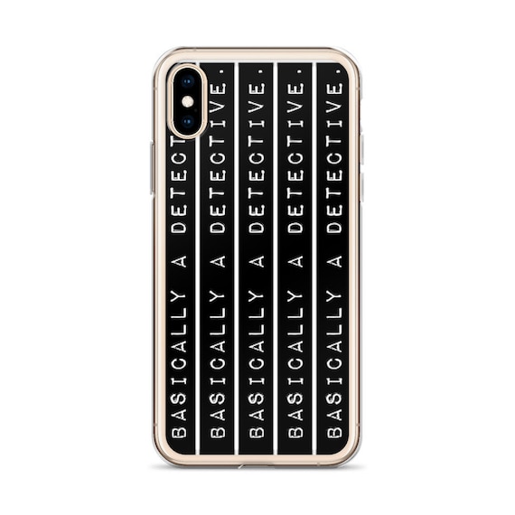 Basically a Detective iPhone Case, True Crime Junkie, Aesthetic Samsung iPhone 11 Cover