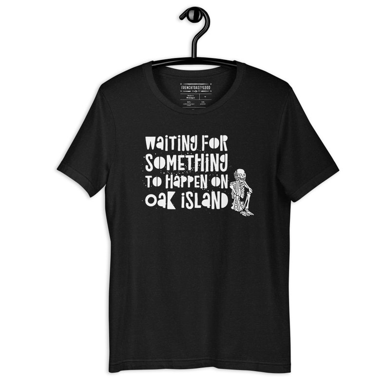 Oak Island Curse Mystery Shirt, Unisex Treasure Hunt Gift, TV Show History Fan, Plus Size image 2