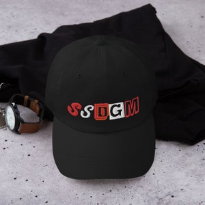 SSDGM hat, Murderino Baseball Cap, My Favorite Murder Gift for Crime Junkies, Dad Hat Trucker Cap image 5