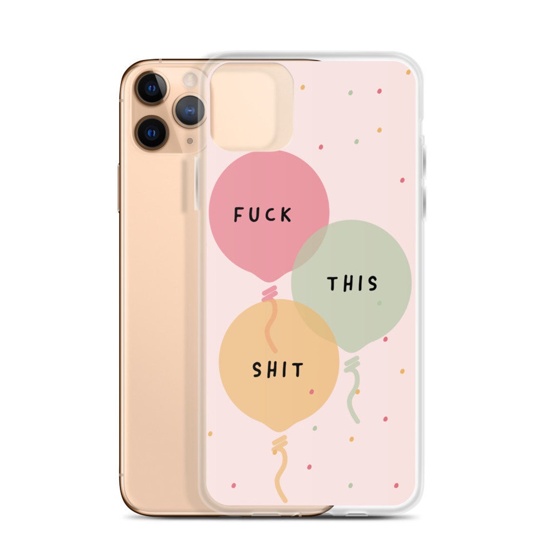 Funny Phone Case Fck this Sht Snarky Cool iPhone 11 Pro Etsy