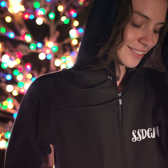 SSDGM Hoodie, My Favorite Murder Sweatshirt, Stay Sexy Zipper MFM Jacket for True Crime Junkies and Murderinos
