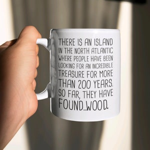 Oak Island Mystery Coffee Mug, Money Pit Treasure Hunt, Oak Island Curse Show Fan Gift image 3