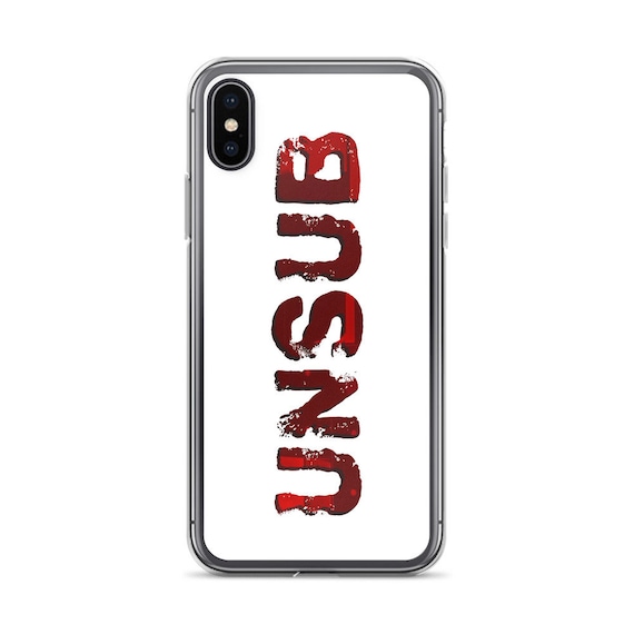 Criminal Minds Phone Case, UNSUB iPhone or Galaxy cover for True Crime Fans and Detectives