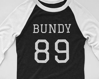 Ted Bundy Execution Shirt, 1989 Serial Killer Memorabilia, Raglan for True Crime Junkies, Addicts Obsessed