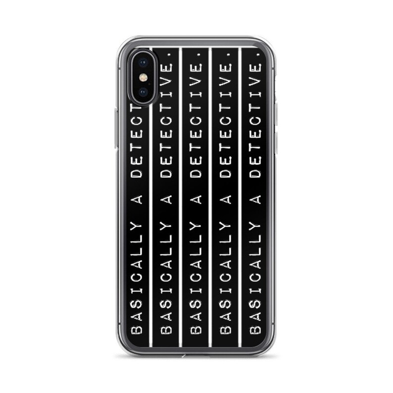 Basically a Detective Phone Case, True Crime Junkie, Aesthetic iPhone 15 14 Cover image 2