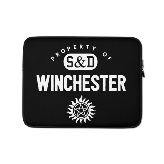 Supernatural Laptop Sleeve, Sam Dean Winchester Boys, Computer Case for 13 or 15 inch