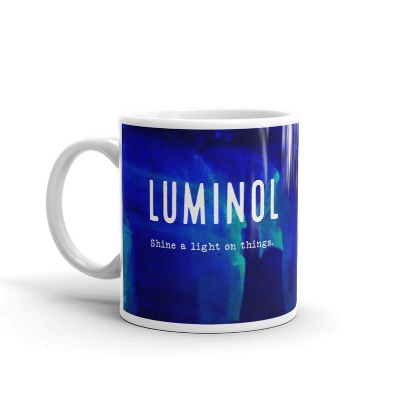 Luminol Forensics Mug, Tasse à café sur scène de crime, Cadeaux de détective, CSI, NCIS image 2