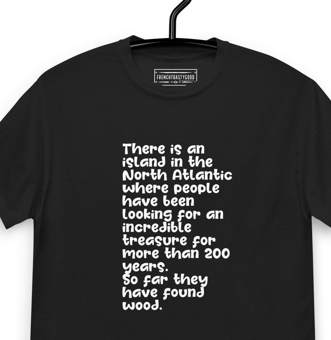 Funny Oak Island Mystery Shirt, Unisex Plus Size 5XL Curse Tee, TV Show