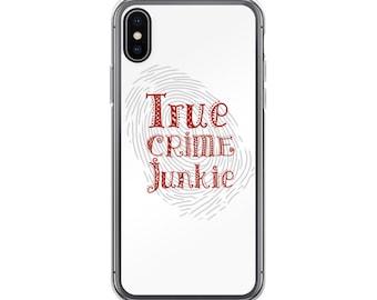 True Crime Phone Case, Cool Design on Durable iPhone 11 12 Pro Max or Samsung Galaxy s10 s20 Cover, Detective Aesthetic