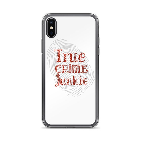 True Crime Phone Case, Cool Design on Durable iPhone or Samsung Galaxy Cover, Detective Aesthetic