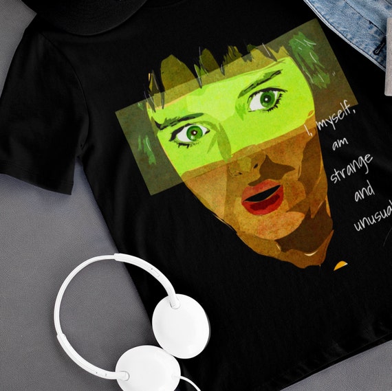 Beetlejuice T Shirt, Strange and Unusual, Lydia Goth Girl, Original Artwork from Frenchtoastygood