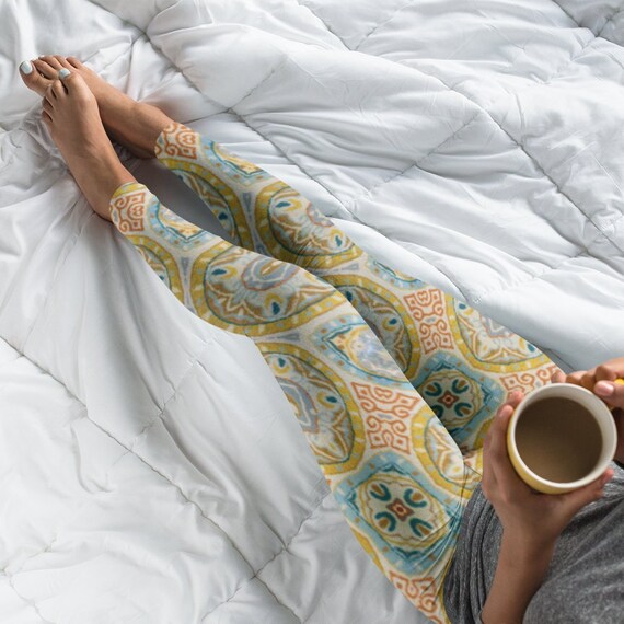 Ankle Length Leggings, Ladies Stretch Tights, Cool Unique Patterns from Frenchtoastygood