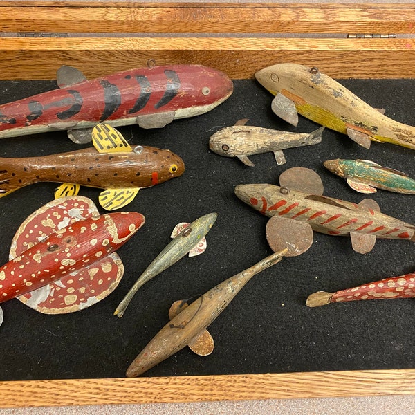Fish Decoys Etsy