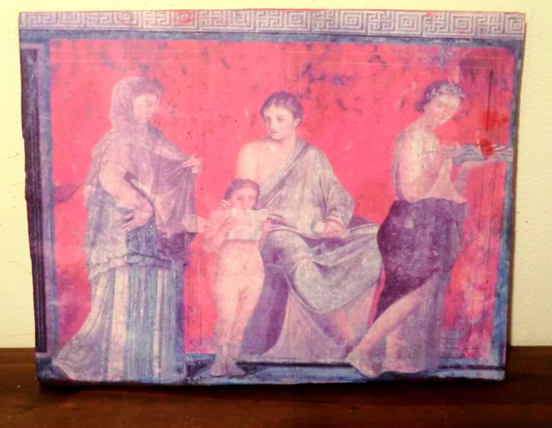 Roman Painting 79 AD. Jesus Christ Etsy