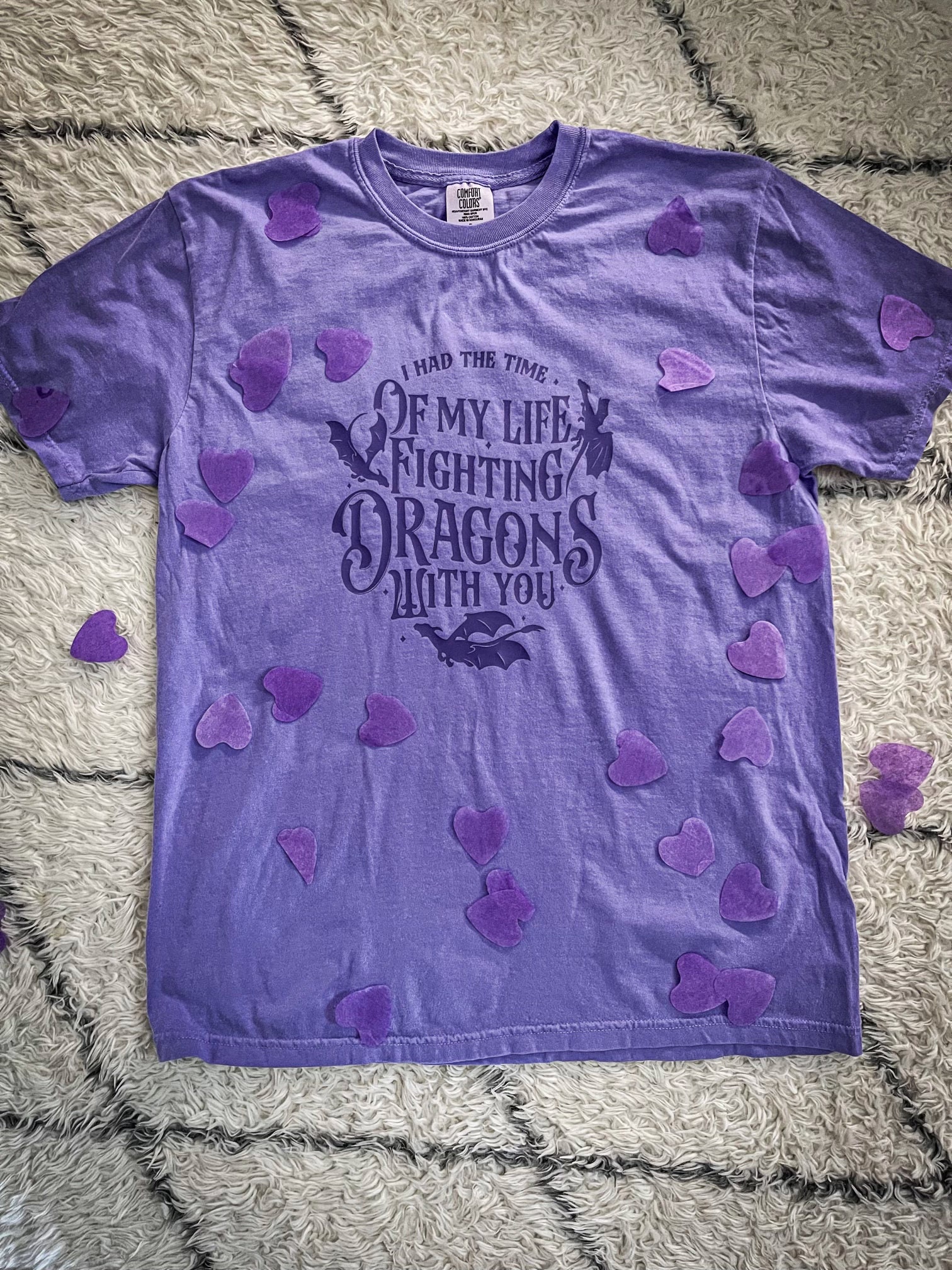 Time of life fighting dragons lyric shirt - Music Inspired