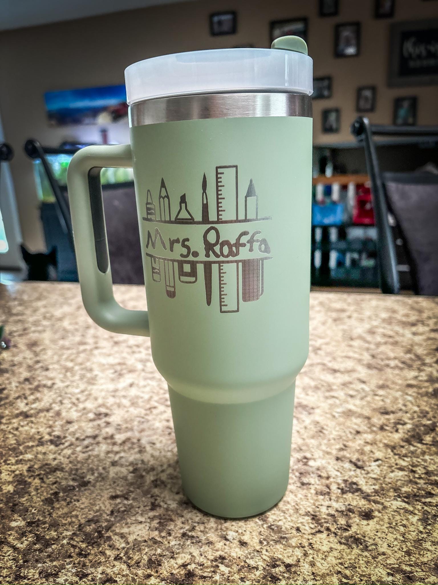 Custom Bottle or Tumbler Engraving Service
