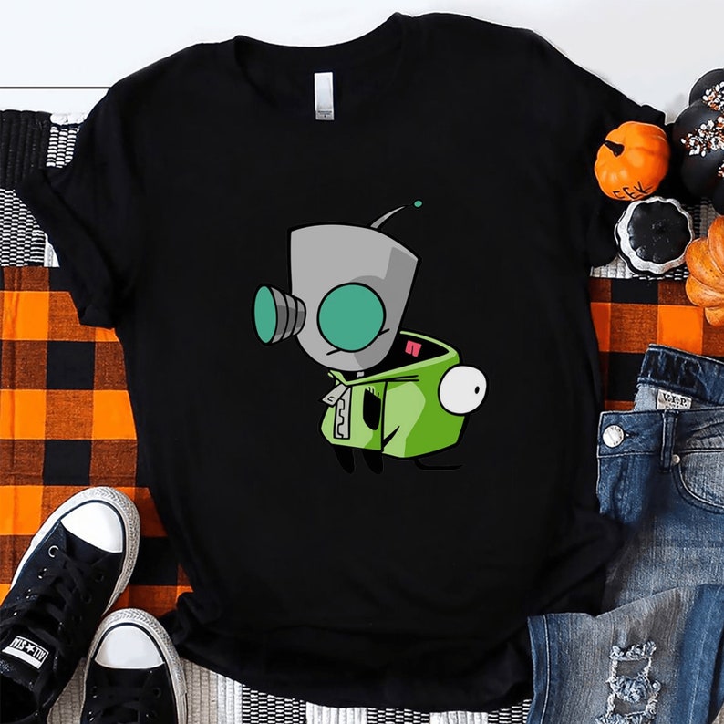 Invader Zim Gir Somebody Needs A Hug Sad Portait T