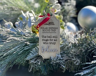 The Bell Still Rings, Christmas Magic, Magic Bell, Christmas Ticket, Christmas Train Ticket, Kids Christmas Ticket