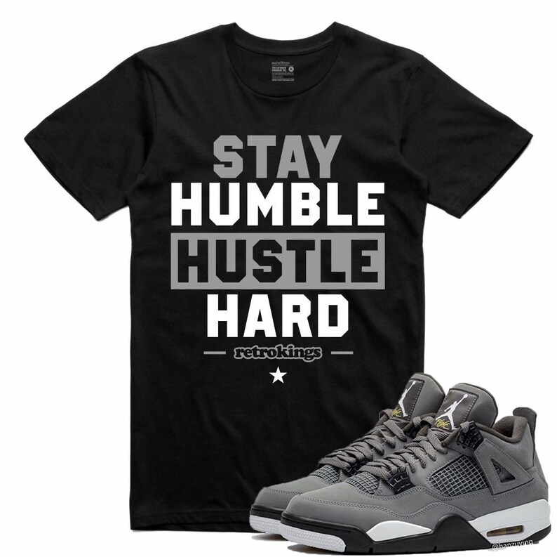 jordan 4 cool grey t shirt