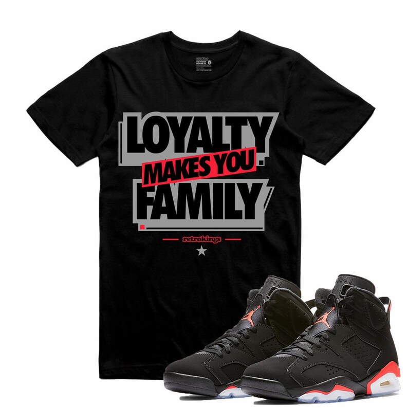 black infrared 6 shirt