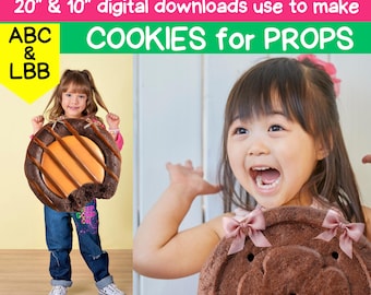 Scout Cookie Booth Props /  Cookie Costume, 20" Printables (Digital Download)