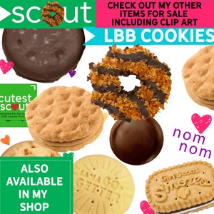 Girl Scout Cookie Door Hangers LBB Printable New Cookie Menu. Leave these everywhere you go. 2 Downloads Unlimited Personal Printing image 8