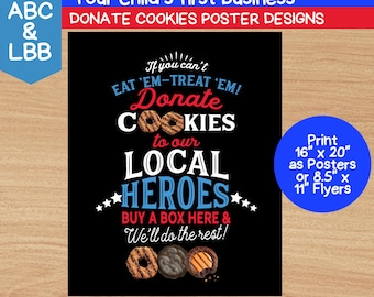Scout Cookie Donate Poster / Flyer Printable (Instant Download)