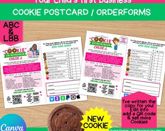 Scout Cookie Postcard add a photo of avatar: LBB, (Digital Download), Canva