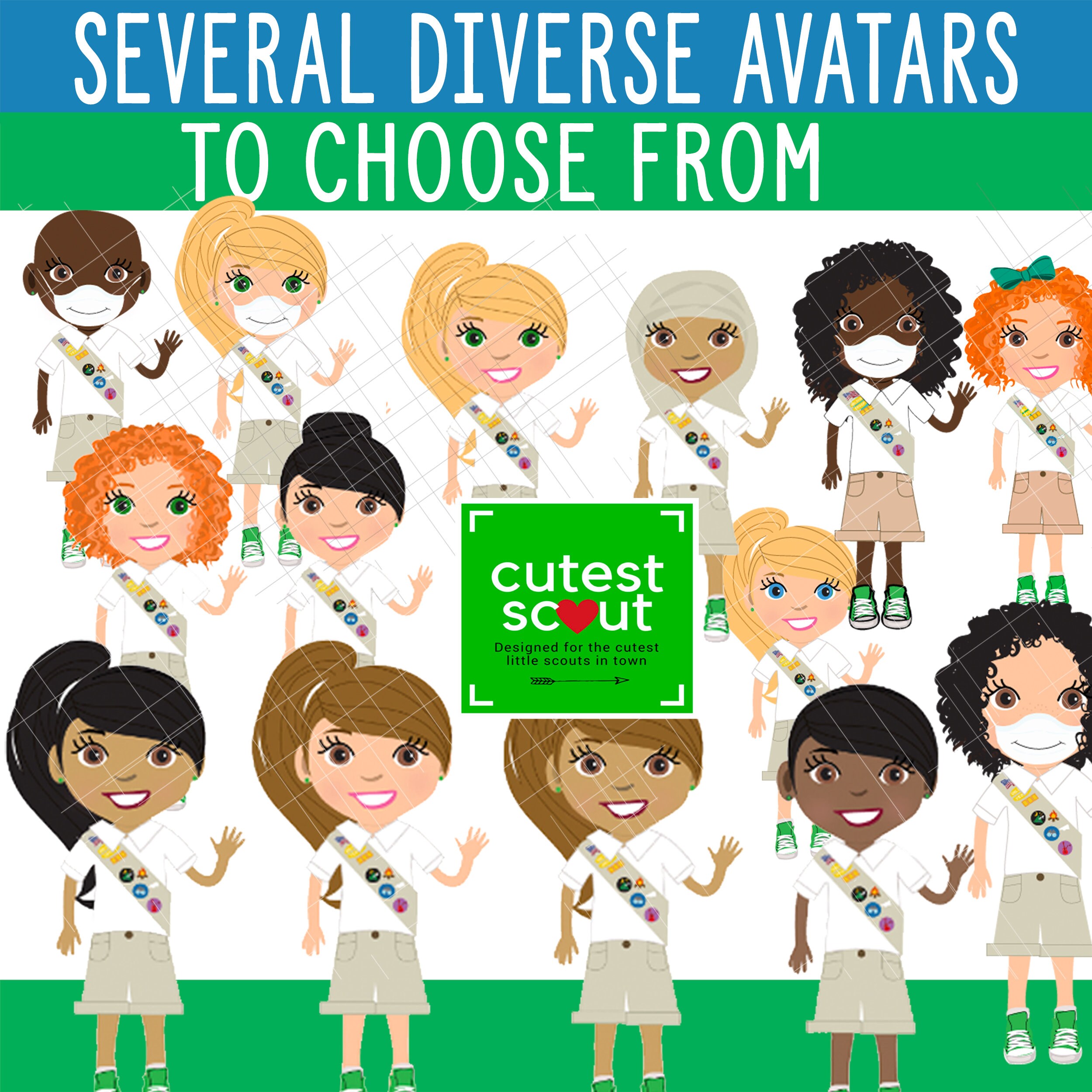 Printable Girl Scout Cards