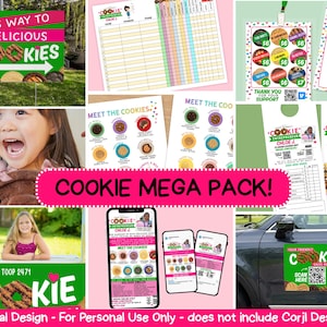 MEGA Pack Scout Cookie Seller (téléchargement numérique) et avatars GRATUITS à utiliser