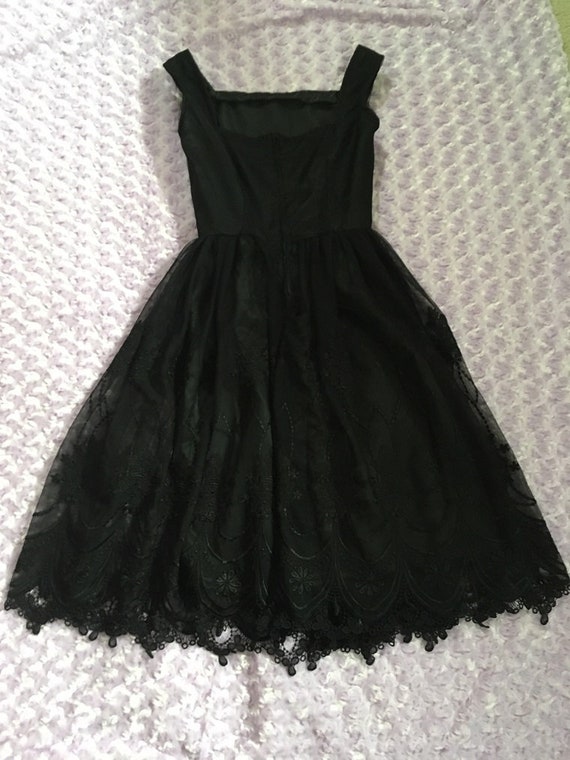 black gothic lolita dress