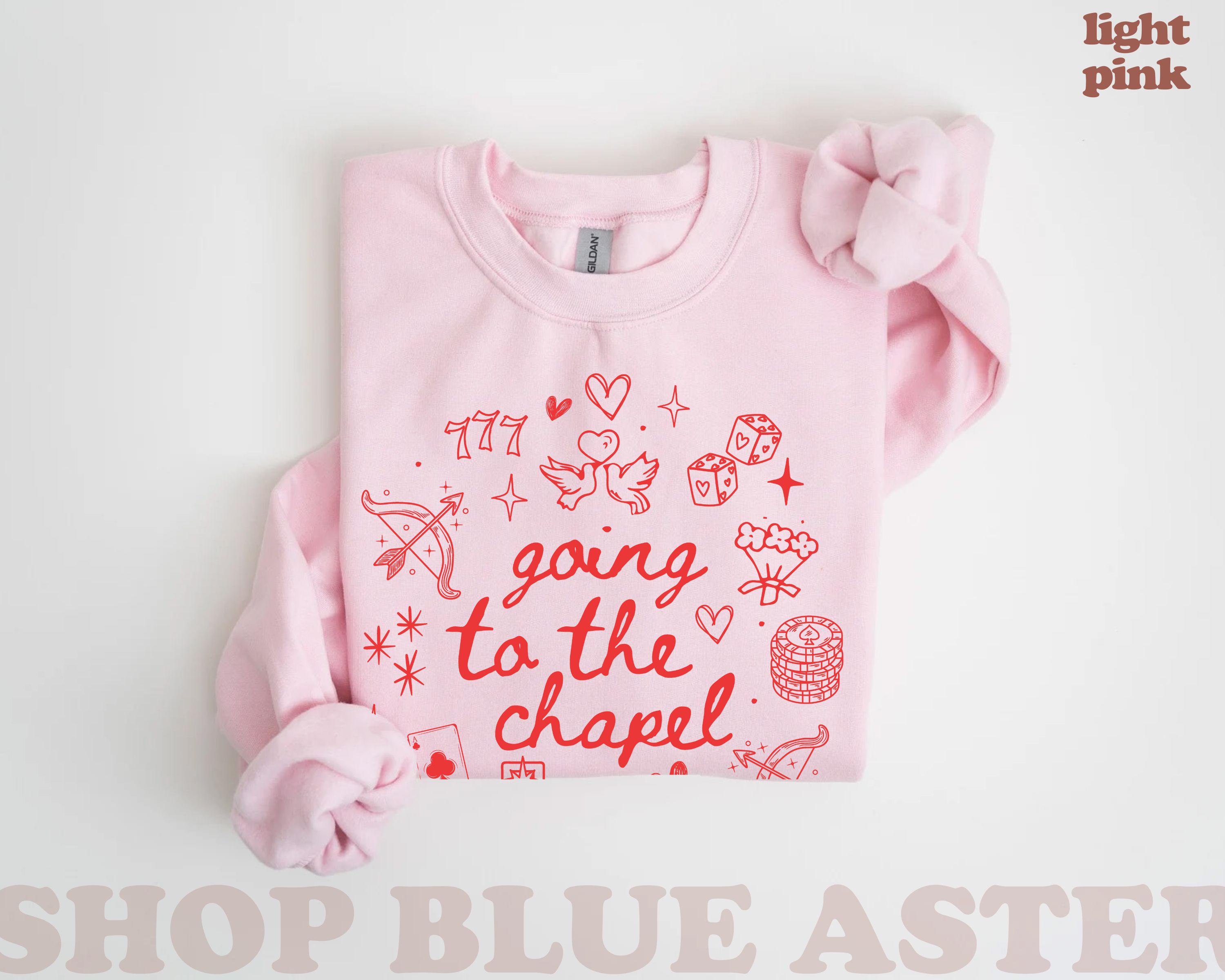 Custom Going to the Chapel Vegas Sweatshirt, Las Vegas Wedding Sweatshirt, Vegas Elopement Personalizable Sweatshirt, Fiance Sweatshirt